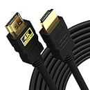 Sounce HDMI Cable 4K High-Speed HDMI Cord 18Gbps with Ethernet Support 4K 60Hz Compatible with UHD TV, Monitor, Computer, Xbox 360, PS5 PS4, Blu-ray, and More 3 Meter (10FT)