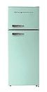 Frigidaire EFR753-MINT 2 Door Apartment Size Refrigerator with Freezer, 7.5 cu ft, Retro, Mint