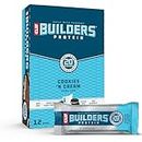 Clif Bar Builder's Bar, Cookies and Cream, 70ml Bars, 12 Count by Clif Bar