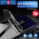 Hydrogel Screen Protector For Galaxy S9 S10 S20+ S21 S21+ S22 S22 Plus S22 Ultra