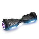 WEELMOTION Hoverboard with Music Speaker and LED Front Lights All Terrain 6.5" UL 2272 Certified Hoverboard with complimentary hover board bag, Two-Wheel Self Balancing scooter with Range up to 10 kms