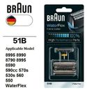 Genuine Braun 51B Blade Set for Waterflex | shaving head&shaving foil blade!