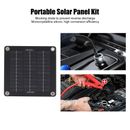 Kit caricabatterie pannello solare mono compatto 10 W per camper auto e facile da usare