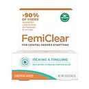 FemiClear for Itching & Tingling - Effective Intimate Relief - Formulated with All-Natural and Organic Ingredients - 0.5 Ounce Tube