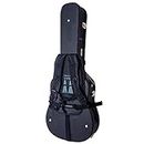 Walker & Williams CS-2 Black Case Saddle Backpack For Acoustic or Electric Guitar Cases