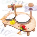 CozyBomB Kids Drum Set for Toddlers: Montessori Musical Instruments Set Toddler