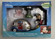 Kit de 4 piezas para cámper de jardín de hadas en miniatura de Disney Mickey Mouse