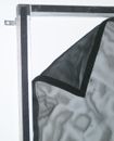 EPS Scene Machine Virtual Background 6'x6' BLACK SCREEN with Frame