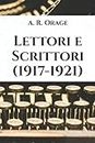 Lettori e Scrittori (1917-1921) (Italian Edition)