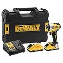 DEWALT DCF809L2T-QW - 18V Li-ion Sub-Compact Series Cordless 1/4" Impact Driver with Brushless Motor-2x3Ah Batteries Included