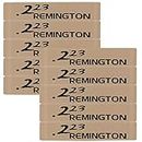 Aolamegs 10 Pack .223 Remington Magazine Bands, Durable Silicone Magazine Marking Band, Perfect Ammo Caliber Labels for Magazine Identification (Khaki-Black)