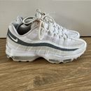 Nike Air Max 95 Ultra Men’s Shoes Uk 7.5 White Trainers Mesh Sneakers Outdoor