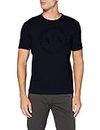 Armani Exchange 8nztcd T-Shirt, Bleu (Navy 1510), Small Homme
