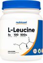 Nutricost L-Leucine Powder 500G - High Quality, Gluten Free, Non-GMO