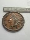 Mega 1 Cent Medaille United States of America 1877 Head Indianerkopf Bronze?