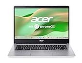 Acer Chromebook 314 (CB314-2H-K7E8) Laptop | 14" FHD Display | MediaTek Octa-Core ARM Cortex A73/A53 (MT8183) | 4 GB RAM | 128 GB eMMC | Mali-G72 MP3 GPU | Google ChromeOS | Silber