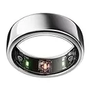 Oura Ring Gen3 Horizon - Silver - Size 13 - Smart Ring - Size First with Oura Sizing Kit - Sleep Tracking Wearable - Heart Rate - Fitness Tracker - 5-7 Days Battery Life