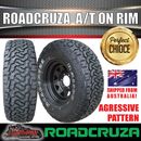 17" Black Steel Wheel & Roadcruza 265/70R17 RA1100 121R A/T Tyre 265 70 17 tire