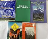 Lote de libros de mochilero de senderismo campamento ciclismo exterior mierda en el bosque regalo