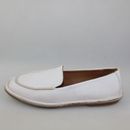 MOMA 37 EU Women's Shoes White Leather Loafers DC336-37