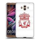 Official Liverpool Football Club Red Away Crest Designs Soft Gel Case Compatible for Huawei Mate 10