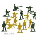 72 Piece Kids Military Play Set Figures & Accessories Soldiers Plastic Toy Set