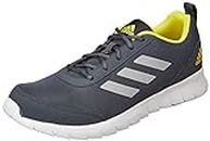 Adidas Men Synthetic & Textile Adiscend M Running Shoes DKGREY/DOVGRY/IMPYEL UK-7