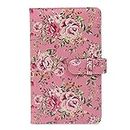 FotoCart 96 Pockets Mini Film Photo Album Book for Fujifilm Instax Mini LiPlay 11 9 8 7s 70 90 Link Instant Camera 3 Inch Polaroid Picture Name Card Holder (Pink Flowers)
