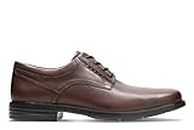 Clarks Men Unbrylan Plain Brown Leather Formal Shoes-11 UK/India (46 EU) (91261302827110)