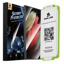 MAGIC JOHN Tempered Glass Screen Protector for Samsung Galaxy S21 S22 S23 Ultra