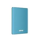 TEYADI 1TB Ultra Slim Portable External Hard Drive USB 3.0 for PC, Laptop, Mac, PS4, Xbox One - Sky Blue