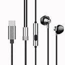 USB C Headphones for Iphone 15 pro Max 15 pro 15 plus ipad Pro 2022/2021, USB type c in ear headphones wired Earphones Compatible with Samsung Galaxy S23 Ultra S22 S21 FE S20 A53,Pixel 7/6/5/4