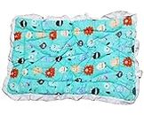 Brigand Fashion Cotton Sleeping Mat Crib Cradle Bed New Born Baby Soft Sheet Godari for 0 to 12 Months Baby (Multi Color) (Multi-Color 1)