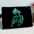 Replix Vinyl Anime Goku Laptop Skin Sticker Compatible for 15.6 inches Anime Dragon Ball Z Printed Bubble Free - Removable HD Quality Printed Vinyl/Sticker/Cover Stickers