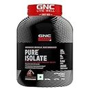 GNC- AMP Pure Isolate (4 lbs - Chocolate Frosting, 25g Protein, 60 Servings) | Boosts Performance | Increases Strength & Muscles | DigeZyme For Easy Digestion | Informed Choice Certified