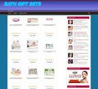BATH GIFT SETS AFFILIATE WEBSITE - eCOMMERCE STORE - NEW DOMAIN - FULLY STOCKED