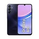Samsung Galaxy A15, Smartphone Android 14, Display Super AMOLED 6.5" FHD+, 4GB RAM, 128GB, memoria interna espandibile fino a 1TB, Batteria 5.000 mAh, Blue Black [Versione Italiana]