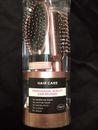 12 PIECE HAIR CARE GIFT SET - Two Brushes, Mirror, Holder, Hair Ties - Champagne