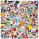 200 PCS Street Fashion Tide Brand Sticker Pack Cute Aesthetic Trendy Vinyl Stickers for Teens Kids Girls and Boys, Perfect for Car Motorcycle Bicycle Skateboard Luggage Waterbottle Decal Graffiti Patches