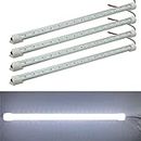Ampper 12V Van Interior LED Light Bar, 48 LEDs Interior Light with Switch for Car Van RV Cabinet Showcase Indoor Home and More (4 Pcs)