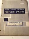 Washer Equipment Co. Home Laundry Appliance Service Parts Catalog