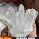 150g Large Natural White Clear Quartz Crystal Point Stone Cluster Healing Reiki