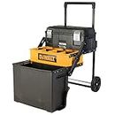 DEWALT Wheeled Rolling Tool Box Multi-level, Extendable Tool Box for Jobsites and Workshops, Water resistant (DWST20880)