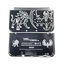 New3DSXL Housing Cover Outer Shells Sun/Moon Replacement, for New 3DS 3DSXL New3DS XL LL Handheld Game Consoles, Extra DIY PKM Limited Edition Top/Bottom A E Face Plates Accessories