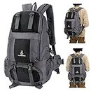 50L Hiking Backpack Water of Outdoor Sport Travel Daypack Bag with Shoe Compartment for Climbing Camping Mountaineering