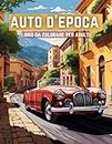 Libro de Colorear Coches Clásicos: 60 Página para colorear de coches clásicos antiestrés para adultos y niños