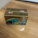 2 Pack FUJIFILM Pro VHS-C TC-30 Camcorder Premium Video Cassette Tapes - Sealed