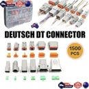 1500PCS AU Deutsch DT Connector Plug Kit With Crimp Tool Automotive #DT-KIT3-TR