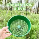 1 Piece Garden Sieve Garden Sifter Gardening Seedling Tool For Garden Sand Soil Compost Stone Home Planting Green