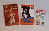 Bulk Lot of 3 x Puppy / Dog Theme Paperback Books Novels Primary School Age Kids